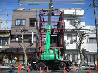 建て方・棟上げ